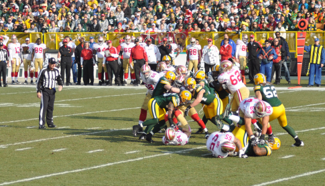 49ers vs green bay packers