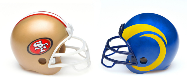 San Francisco vs L A Rams